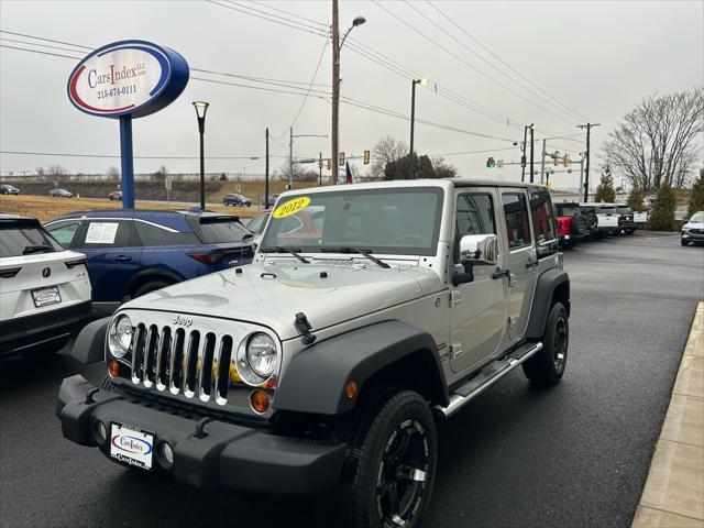 used 2012 Jeep Wrangler Unlimited car, priced at $16,999