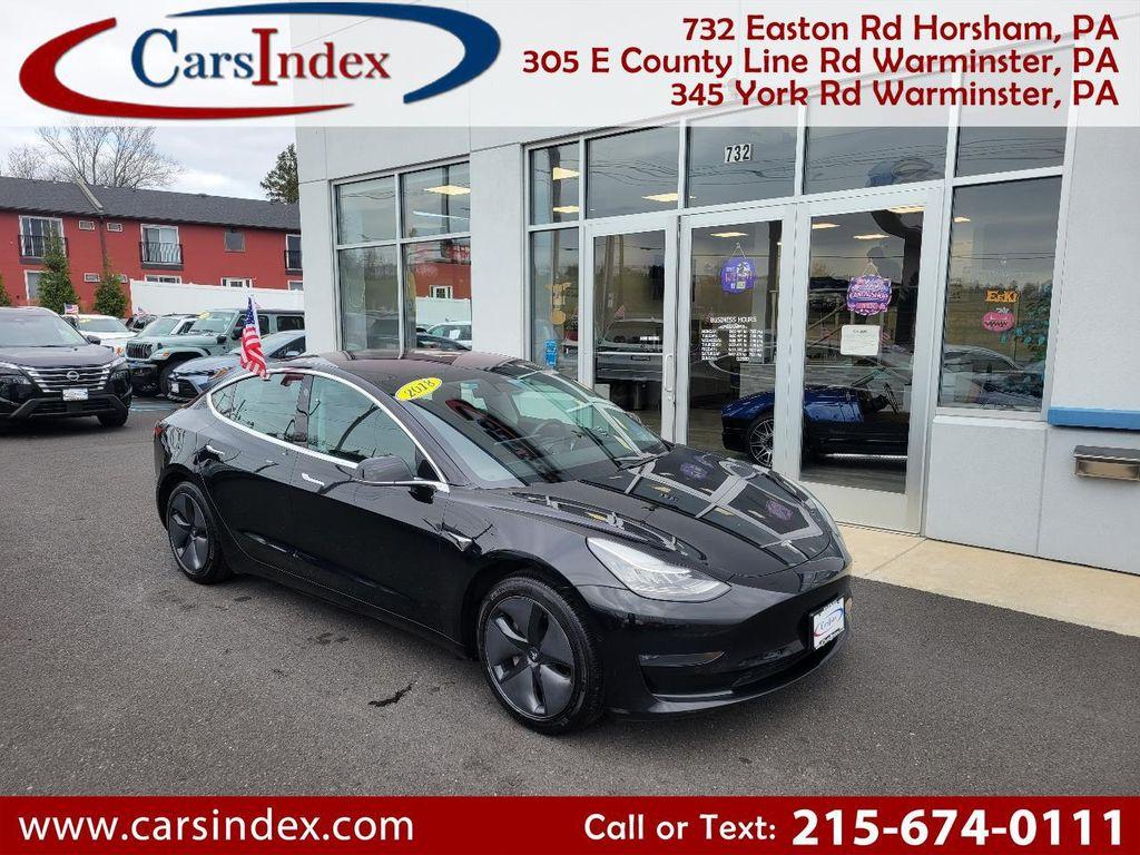 used 2018 Tesla Model 3 car, priced at $17,499