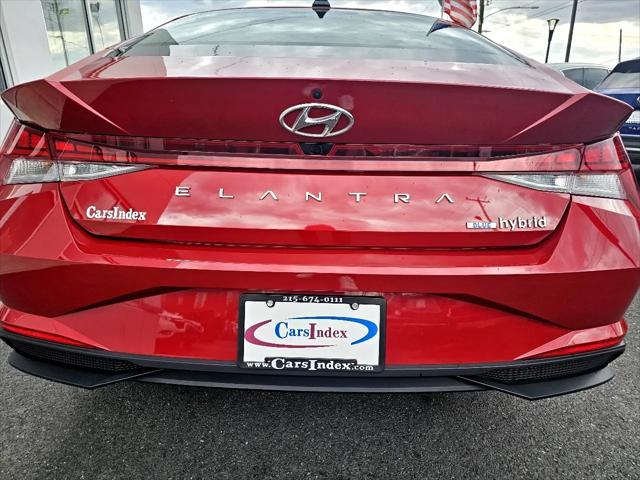 used 2023 Hyundai ELANTRA HEV car, priced at $24,999