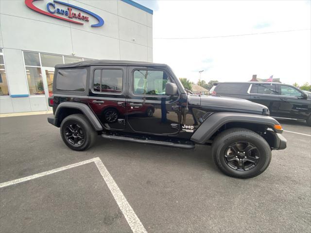 used 2021 Jeep Wrangler Unlimited car, priced at $26,999