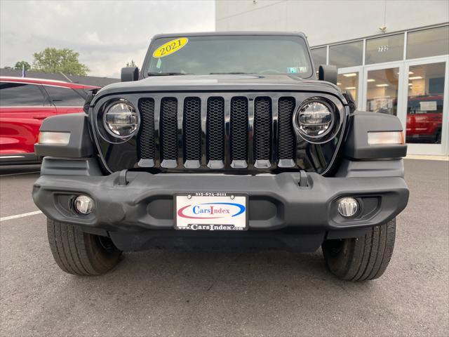 used 2021 Jeep Wrangler Unlimited car, priced at $26,999