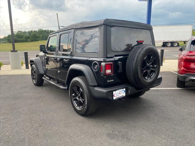 used 2021 Jeep Wrangler Unlimited car, priced at $26,999