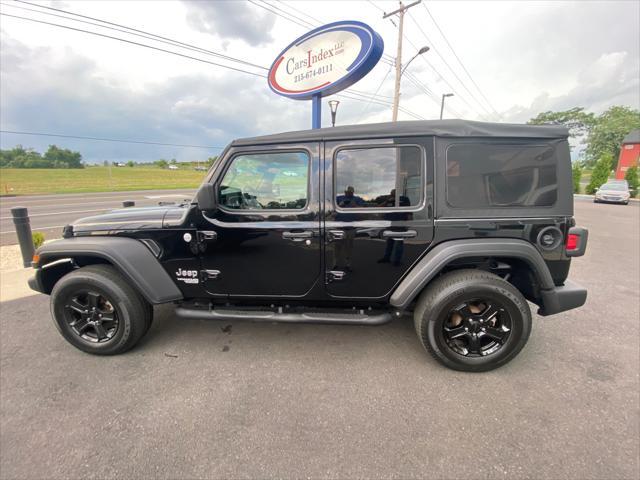 used 2021 Jeep Wrangler Unlimited car, priced at $26,999