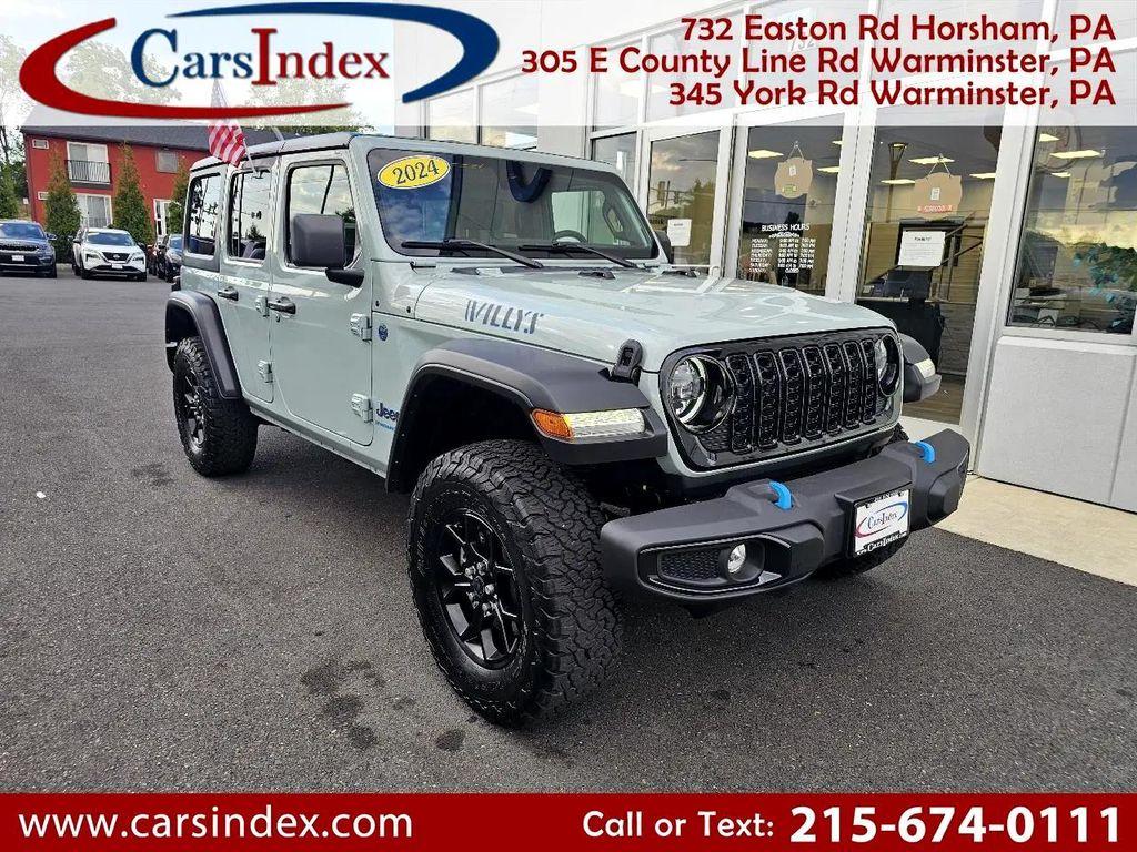 used 2024 Jeep Wrangler 4xe car, priced at $38,399