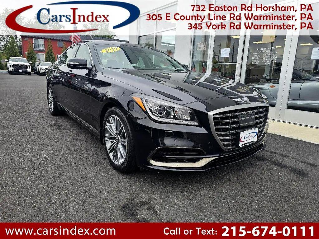 used 2019 Genesis G80 car, priced at $20,399