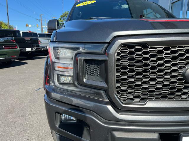 used 2018 Ford F-150 car, priced at $27,499