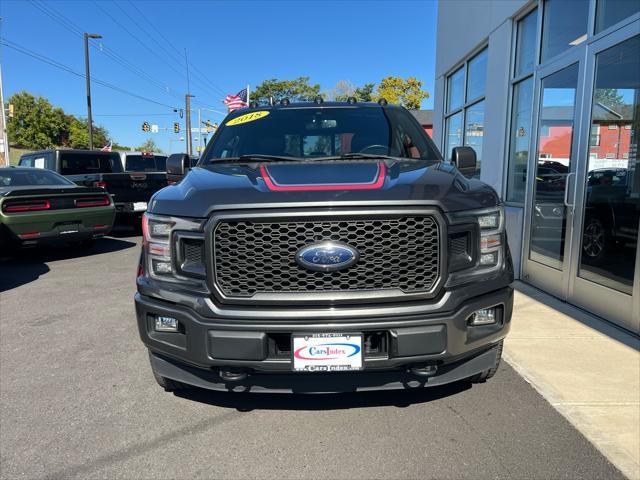 used 2018 Ford F-150 car, priced at $27,499