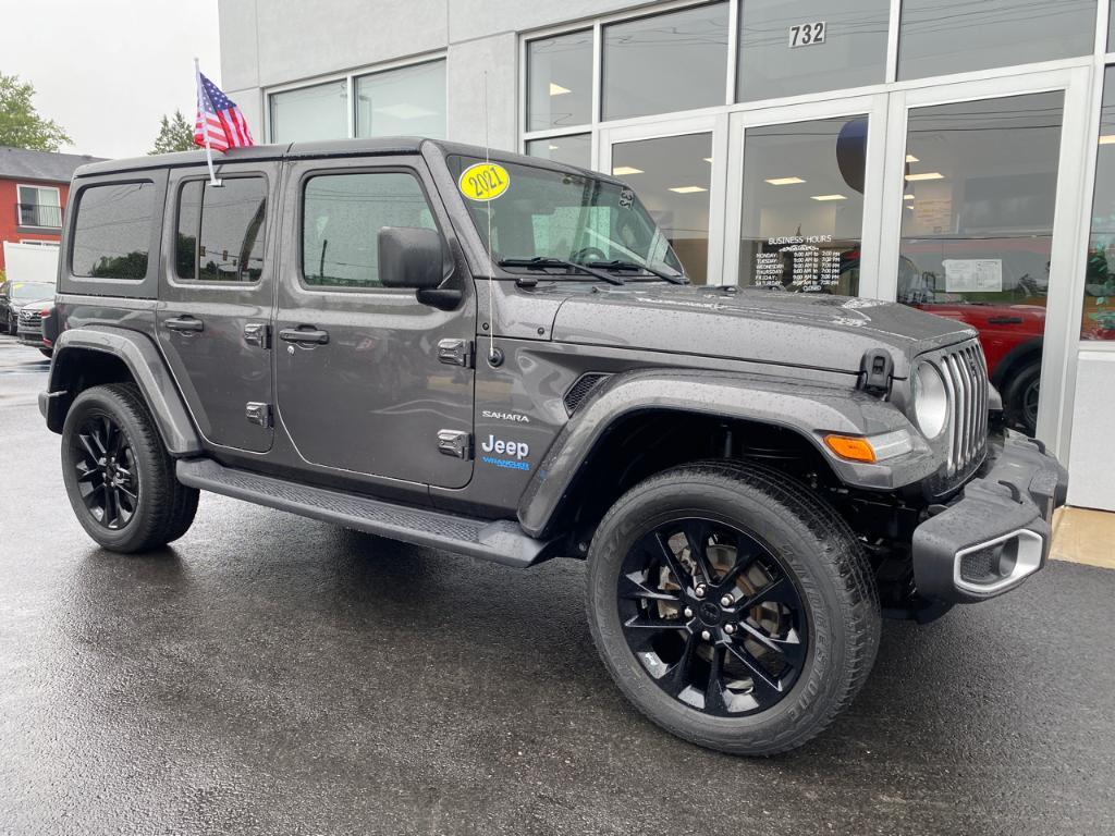 used 2021 Jeep Wrangler Unlimited car, priced at $33,999