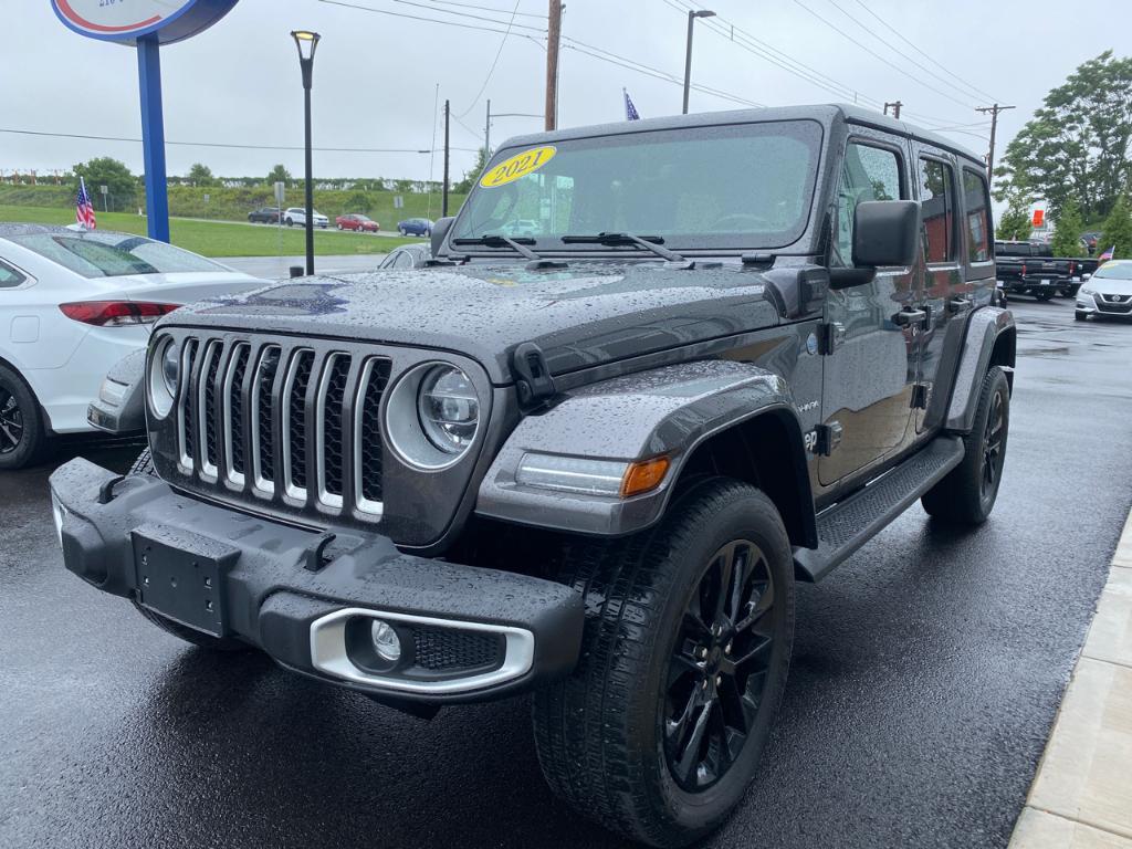 used 2021 Jeep Wrangler Unlimited car, priced at $33,999