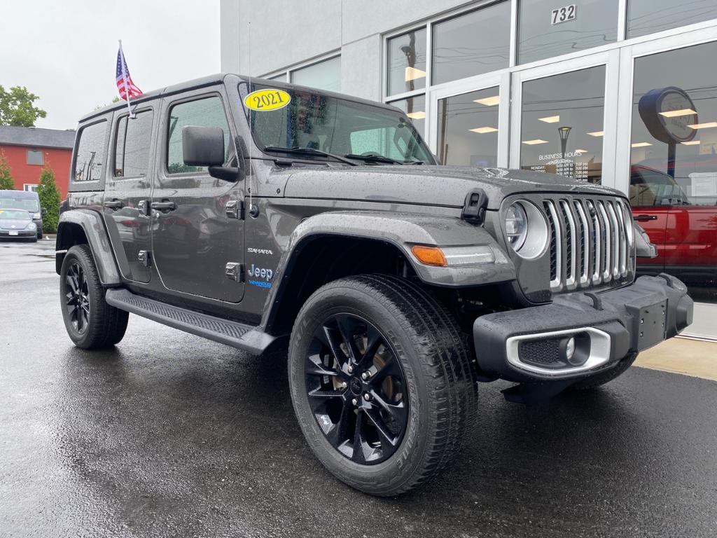 used 2021 Jeep Wrangler Unlimited car, priced at $33,999