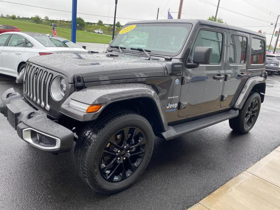 used 2021 Jeep Wrangler Unlimited car, priced at $33,999