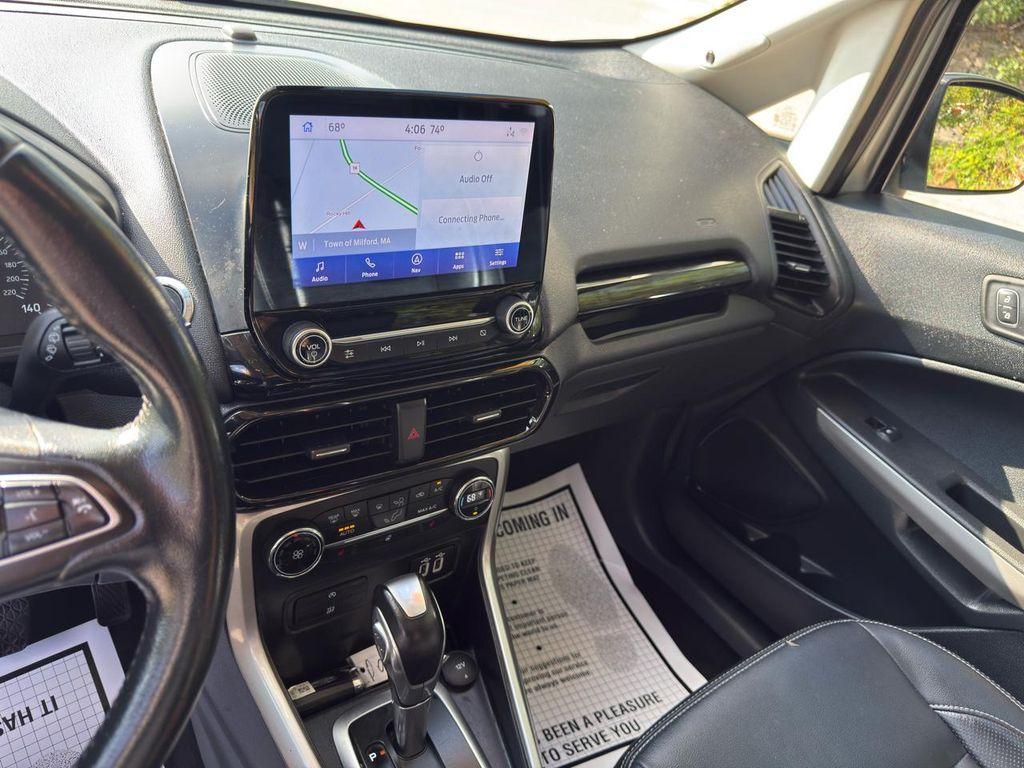 used 2020 Ford EcoSport car, priced at $11,990