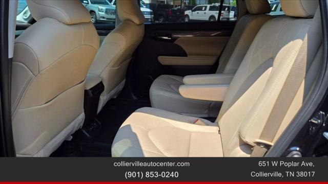 used 2021 Toyota Highlander car, priced at $32,797