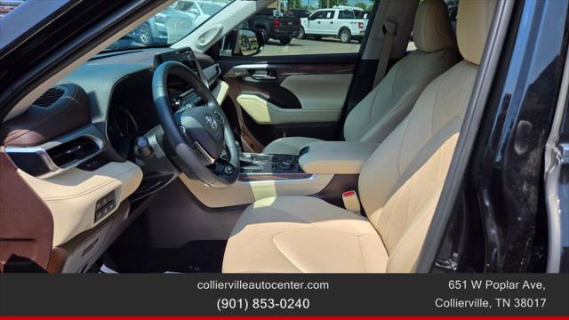 used 2021 Toyota Highlander car, priced at $32,797