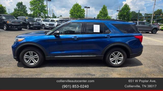 used 2021 Ford Explorer car, priced at $24,599