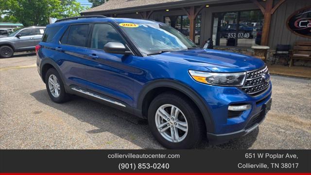used 2021 Ford Explorer car, priced at $24,599