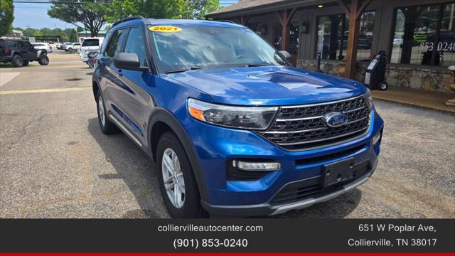 used 2021 Ford Explorer car, priced at $24,599