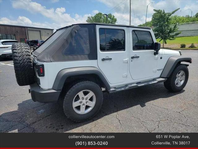 used 2012 Jeep Wrangler Unlimited car, priced at $14,499