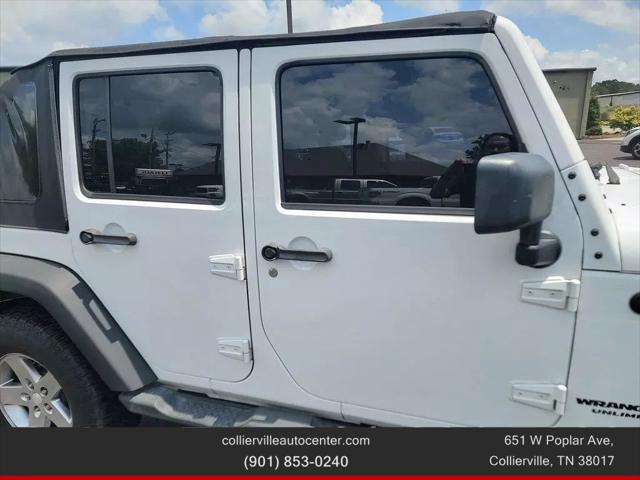 used 2012 Jeep Wrangler Unlimited car, priced at $14,499