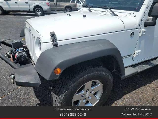 used 2012 Jeep Wrangler Unlimited car, priced at $14,499