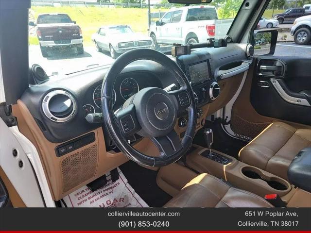 used 2012 Jeep Wrangler Unlimited car, priced at $14,499