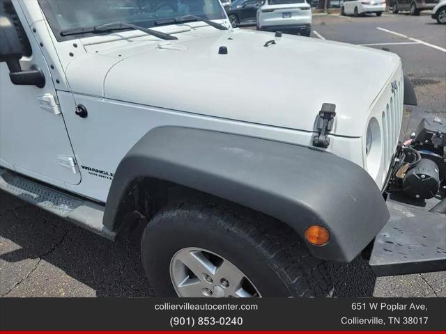 used 2012 Jeep Wrangler Unlimited car, priced at $14,499