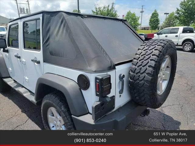 used 2012 Jeep Wrangler Unlimited car, priced at $14,499