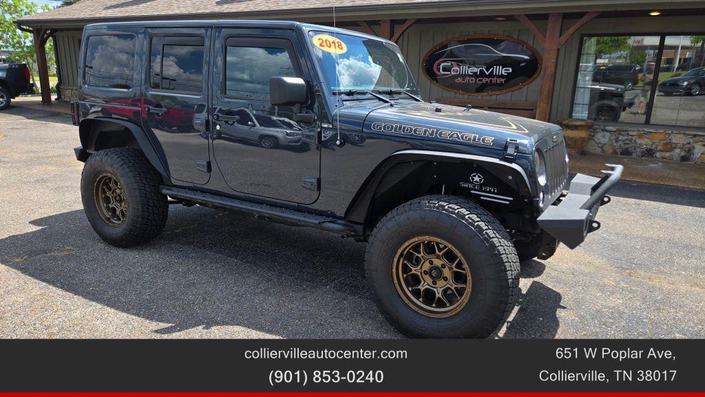used 2018 Jeep Wrangler JK Unlimited car, priced at $23,297