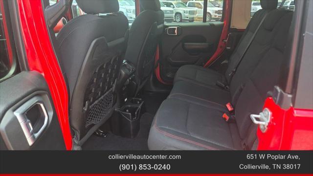 used 2020 Jeep Wrangler Unlimited car, priced at $27,595