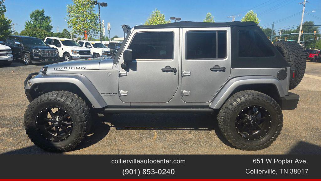 used 2013 Jeep Wrangler Unlimited car, priced at $18,777