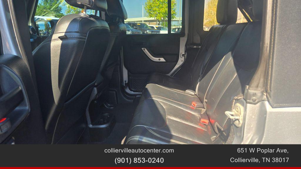 used 2013 Jeep Wrangler Unlimited car, priced at $18,777