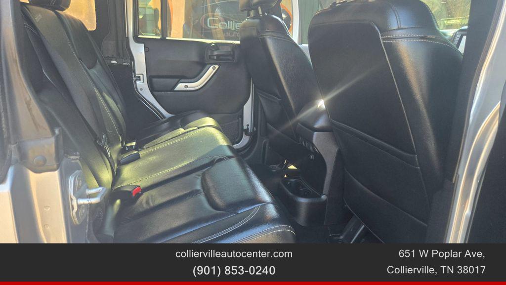 used 2013 Jeep Wrangler Unlimited car, priced at $18,777