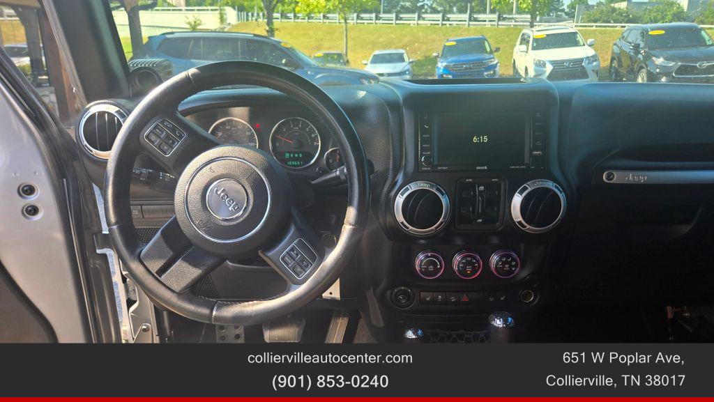 used 2013 Jeep Wrangler Unlimited car, priced at $18,777