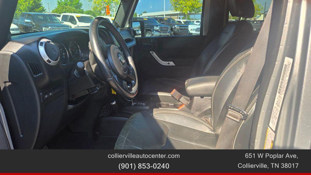 used 2013 Jeep Wrangler Unlimited car, priced at $18,777