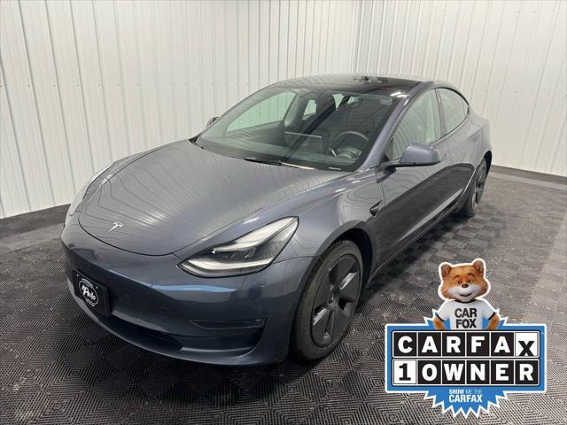 used 2022 Tesla Model 3 car, priced at $27,694