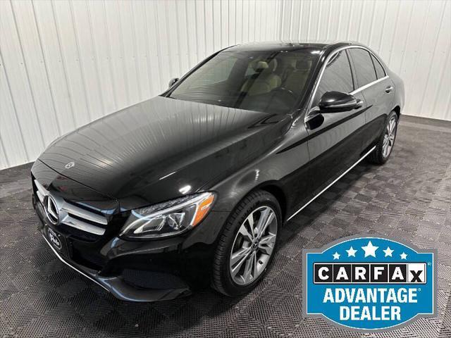 used 2018 Mercedes-Benz C-Class car, priced at $18,975