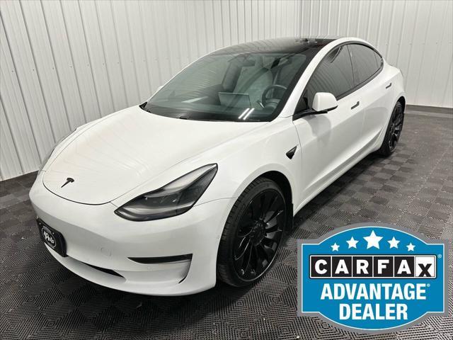 used 2021 Tesla Model 3 car, priced at $26,379