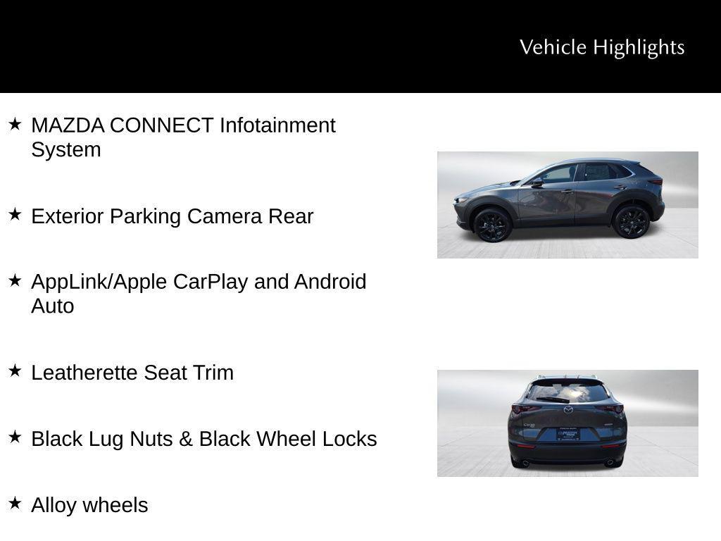 new 2025 Mazda CX-30 car, priced at $29,090