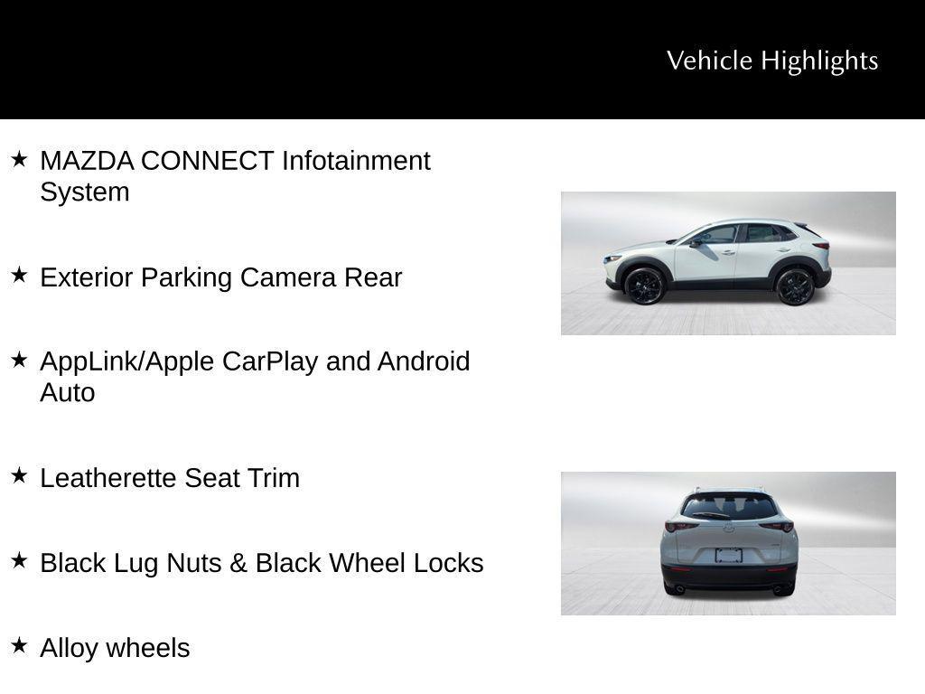 new 2025 Mazda CX-30 car, priced at $29,020