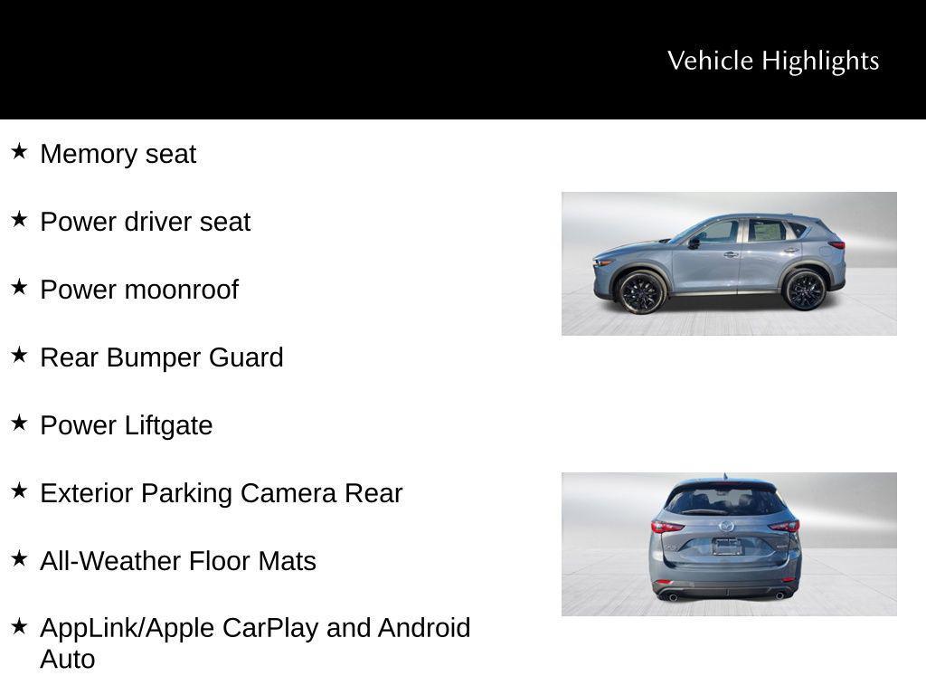 new 2025 Mazda CX-5 car, priced at $34,975