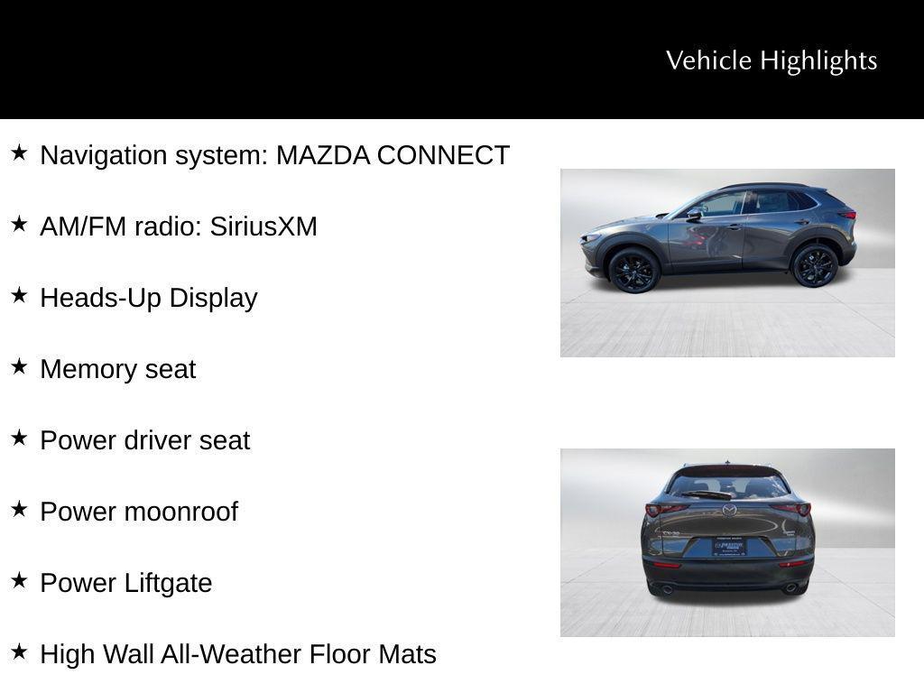 new 2025 Mazda CX-30 car, priced at $39,380