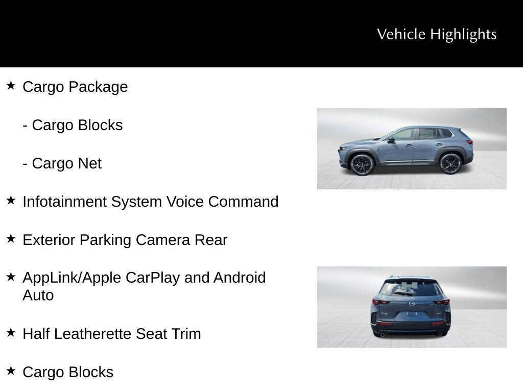 new 2025 Mazda CX-50 car, priced at $32,480