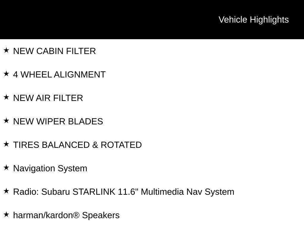 used 2024 Subaru Legacy car, priced at $31,117
