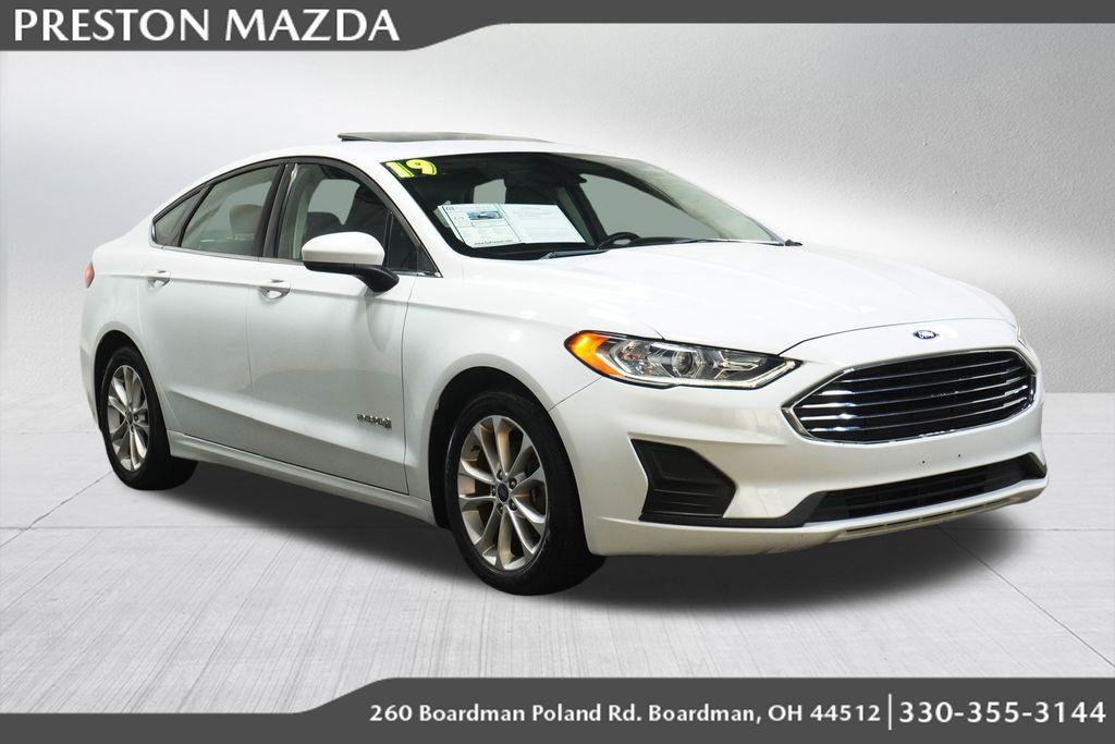 used 2019 Ford Fusion Hybrid car, priced at $13,745