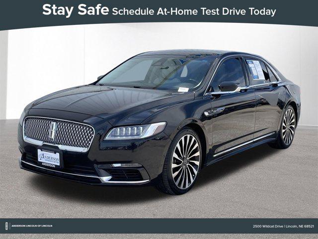 used 2017 Lincoln Continental car, priced at $25,750