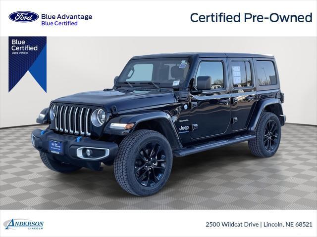 used 2023 Jeep Wrangler 4xe car, priced at $31,000