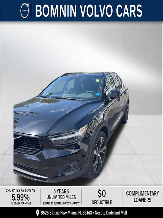 used 2021 Volvo XC40 car, priced at $30,490