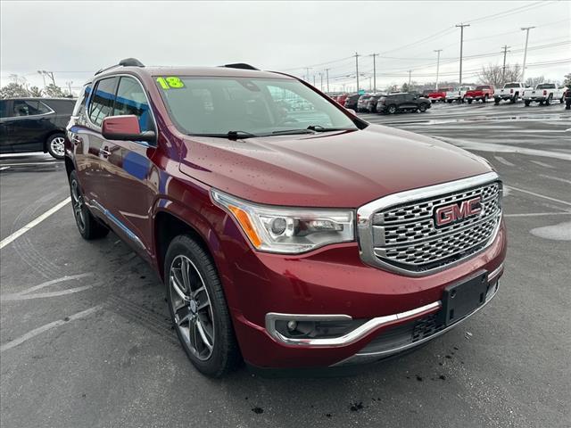 used 2018 GMC Acadia car, priced at $17,995