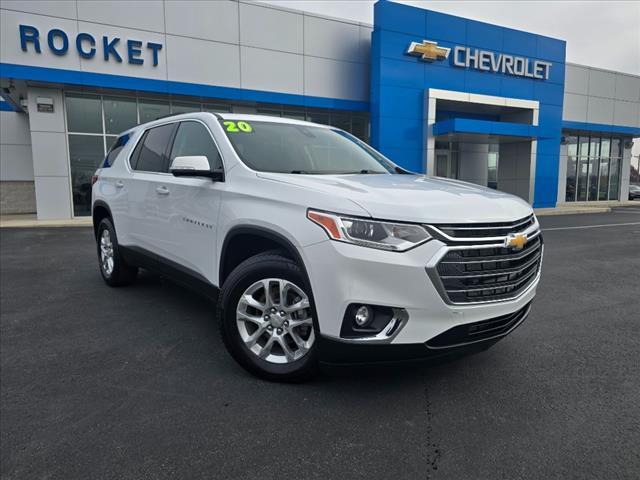 used 2020 Chevrolet Traverse car, priced at $24,995