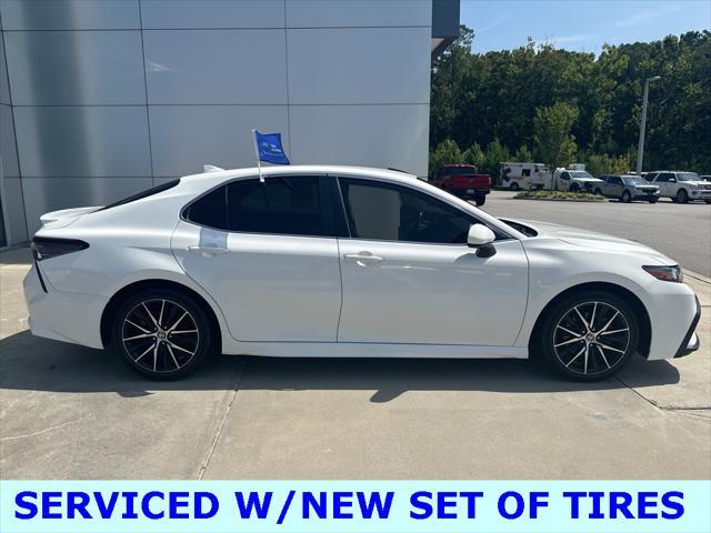 used 2021 Toyota Camry car, priced at $21,000